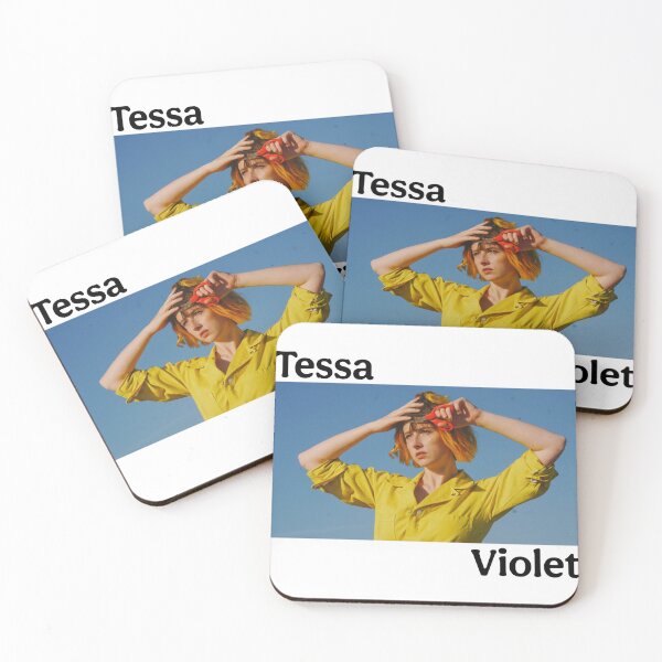 Item preview, Tessa violet fanart music album cover art typography designed and sold by ARTeez⭐️⭐️⭐️⭐️⭐️.