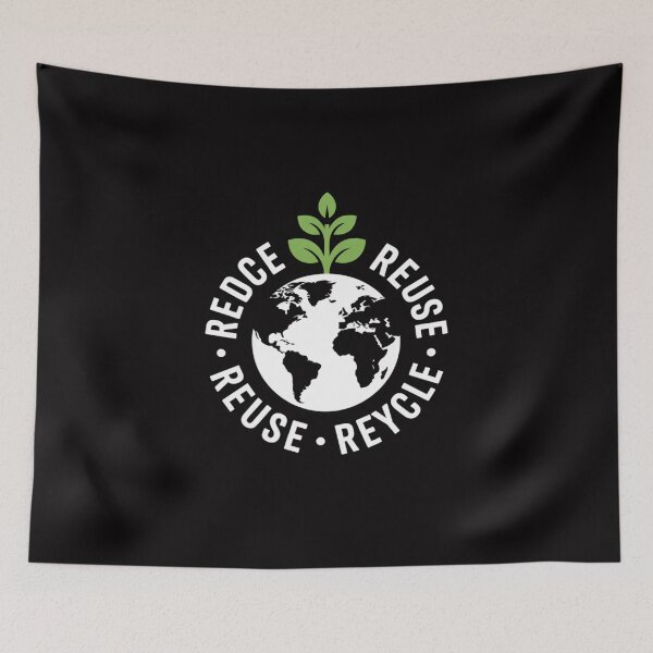 Item preview, Recycling Earth Day Gift  Environment Reduce Reuse Recycle designed and sold by Vexat062Art.