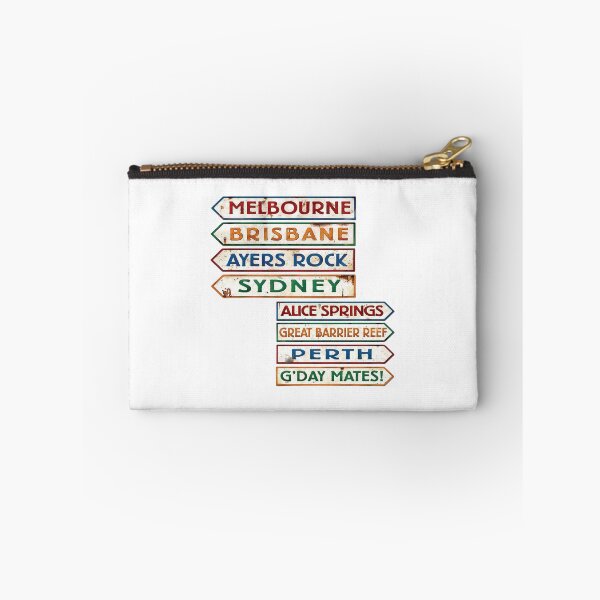 Item preview, Australia Travel Signpost Vintage Cities designed and sold by Oniyasha.
