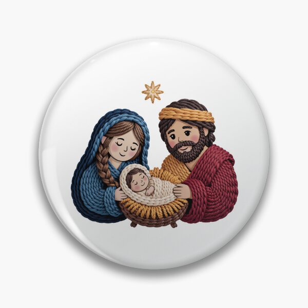 Item preview, Nativity Scene Holy Family /  Christmas Manger Scene designed and sold by Krasnovaovaova.