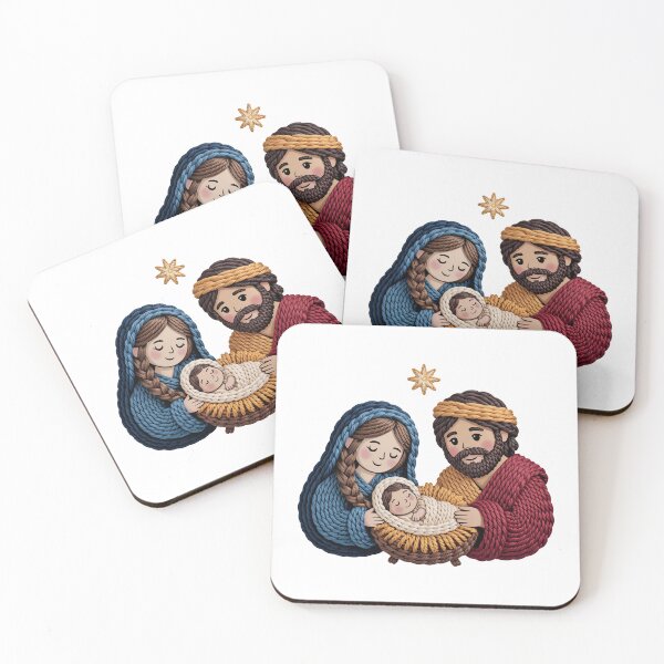 Item preview, Nativity Scene Holy Family /  Christmas Manger Scene designed and sold by Krasnovaovaova.