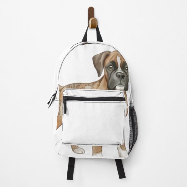 Item preview, Artistic Patchwork Boxer Dog Illustration designed and sold by hexenor.