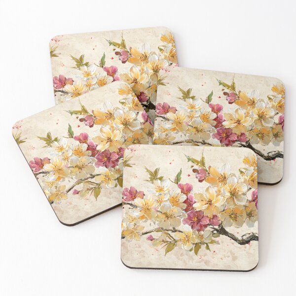 Item preview, Vibrant Cherry Blossom Branch, Elegant Contemporary Art designed and sold by daila70.
