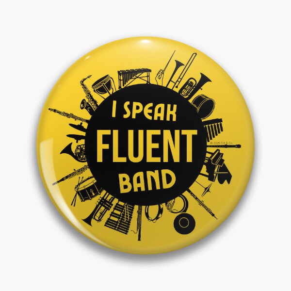 Item preview, I Speak Fluent Band - Black/White designed and sold by Flit & Co..