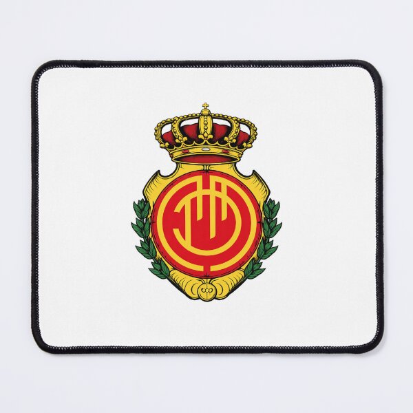 Item preview, RCD Mallorca Inspired Crest – Red and Gold Spanish Football Fan Art designed and sold by RAVisuals.