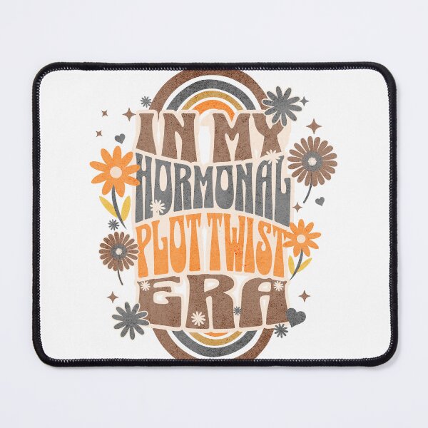 Item preview, In My Hormonal Plot Twist Era – Menopause Humor designed and sold by Quietest Riot.