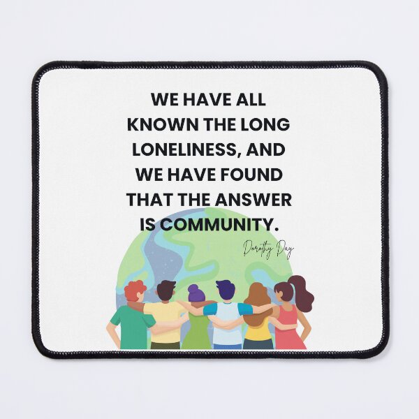 Item preview, The Answer is Community designed and sold by mildlyagitated.