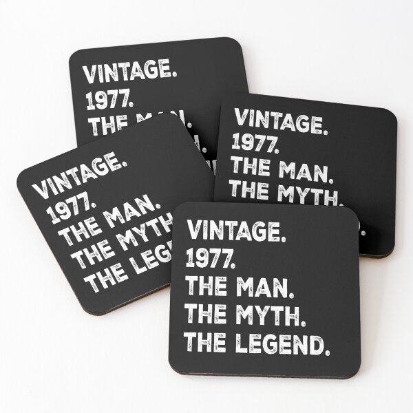 Item preview, 49th Birthday Gift Man Myth Legend Born in 1977 49 Yrs Old designed and sold by PrintItStudio.