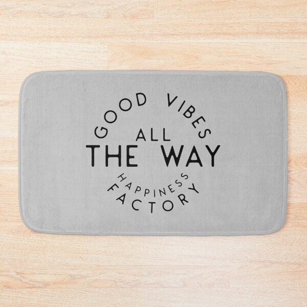 Item preview, Good Vibes All The Way | Happiness Quote designed and sold by WAMTEES.