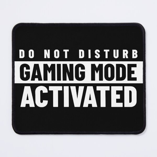 Artikelvorschau, Nicht stören – Gaming-Modus aktiviert entworfen und verkauft von JustJaxGaming.