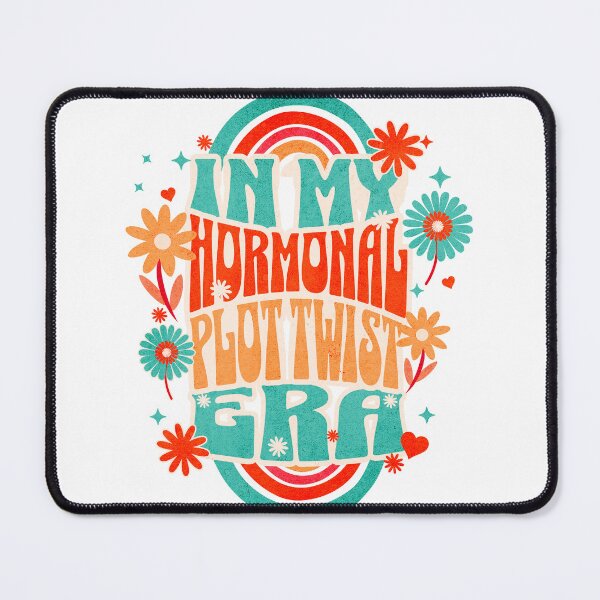 Item preview, In My Hormonal Plot Twist Era – Menopause Humor designed and sold by Quietest Riot.