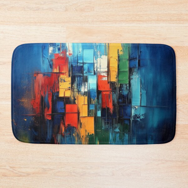Item preview, Urban Rhythm – Textured Geometric Abstract Art designed and sold by WatchesAndMore.
