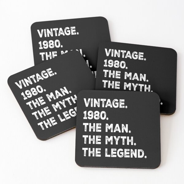 Item preview, 46th Birthday Gift Man Myth Legend Born in 1980 46 Yrs Old designed and sold by PrintItStudio.