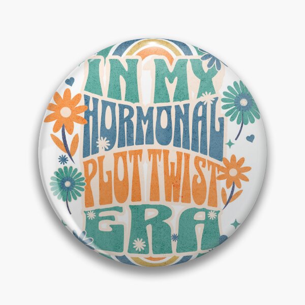 Item preview, In My Hormonal Plot Twist Era – Menopause Humor designed and sold by Quietest Riot.