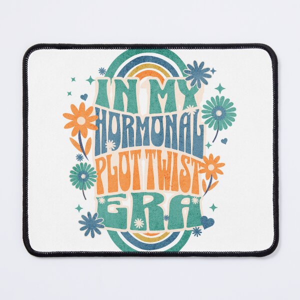 Item preview, In My Hormonal Plot Twist Era – Menopause Humor designed and sold by Quietest Riot.