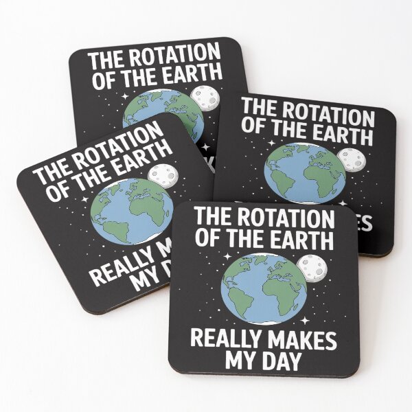 Item preview, Rotation of the Earth Makes My Day Science Earth Day designed and sold by HudsonErik.