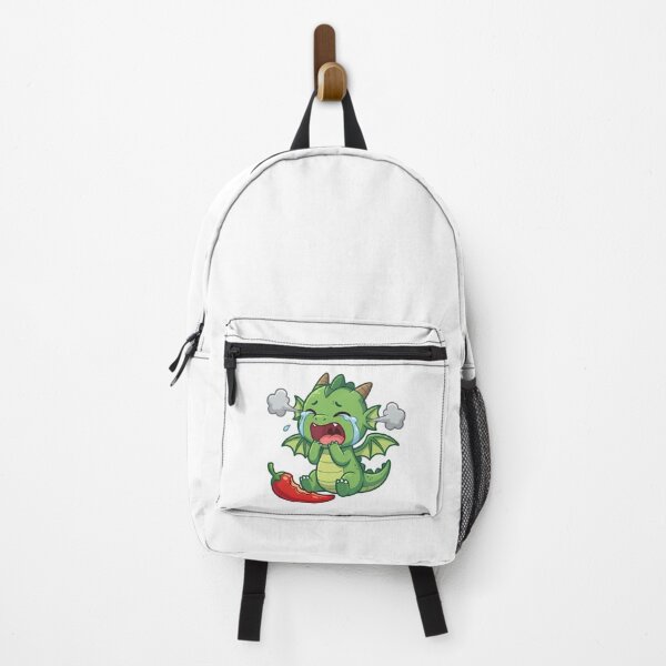 Item preview, Baby dragon crying because of a hot chili pepper designed and sold by Stickers à gogo.