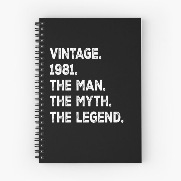 Item preview, 45th Birthday Gift Man Myth Legend Born in 1981 45 Yrs Old designed and sold by PrintItStudio.