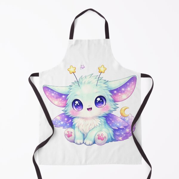 Item preview, Cute Fantasy Creature Lunari – Kawaii Pastel Star Spirit designed and sold by LunariWorld.