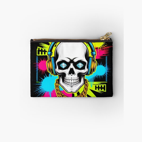 Item preview, Colorful Skeleton Hip Hop Head designed and sold by SteezeeStore.