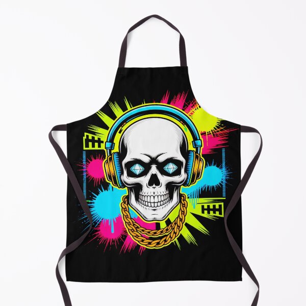 Item preview, Colorful Skeleton Hip Hop Head designed and sold by SteezeeStore.
