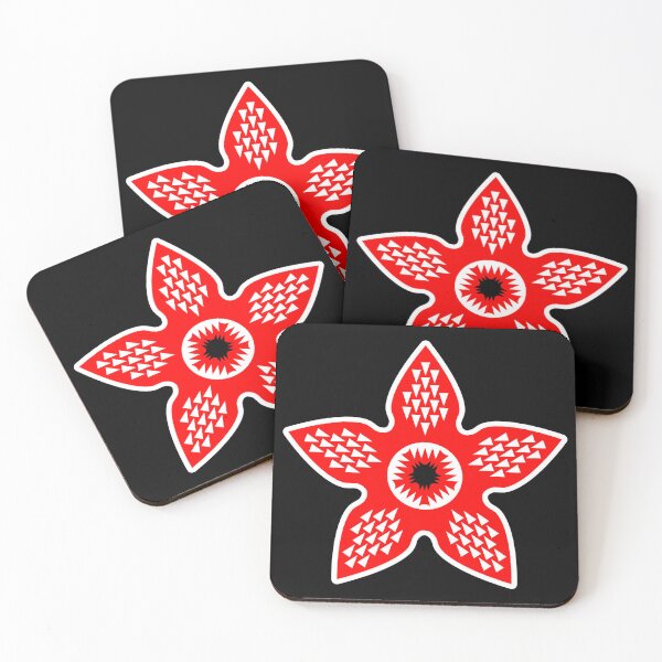 Item preview, DEMOGORGON SYMBOL. RED/WHITE. designed and sold by 5hertz.