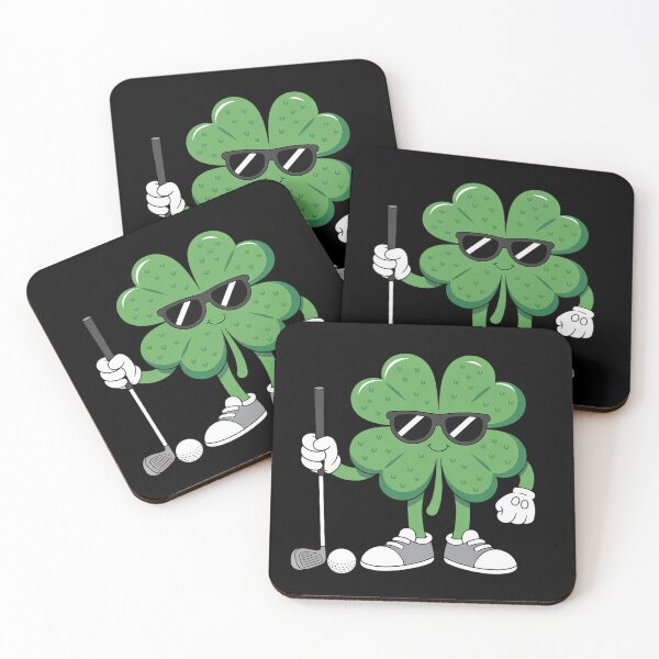Item preview, St Patricks Day Lucky Shamrock Golf Boys Girls Kids designed and sold by LindseyKris.