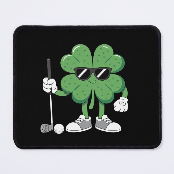 Item preview, St Patricks Day Lucky Shamrock Golf Boys Girls Kids designed and sold by LindseyKris.