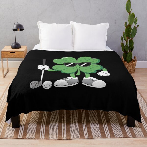 Item preview, St Patricks Day Lucky Shamrock Golf Boys Girls Kids designed and sold by LindseyKris.