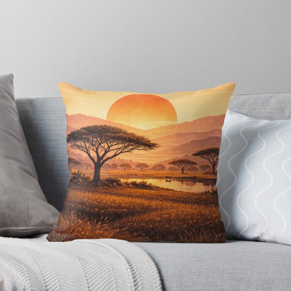 Item preview, Savannah Acacia Sunset designed and sold by kurtulushstudio.