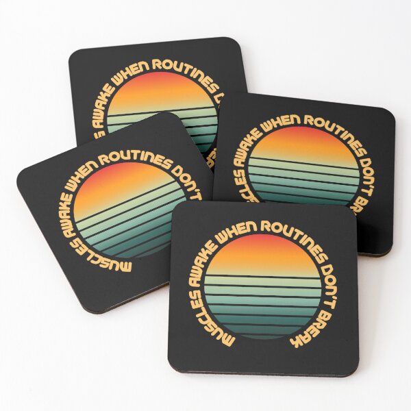 Item preview, Muscles Awake When Routines Don't Break. Sunrise designed and sold by Zubonkey.