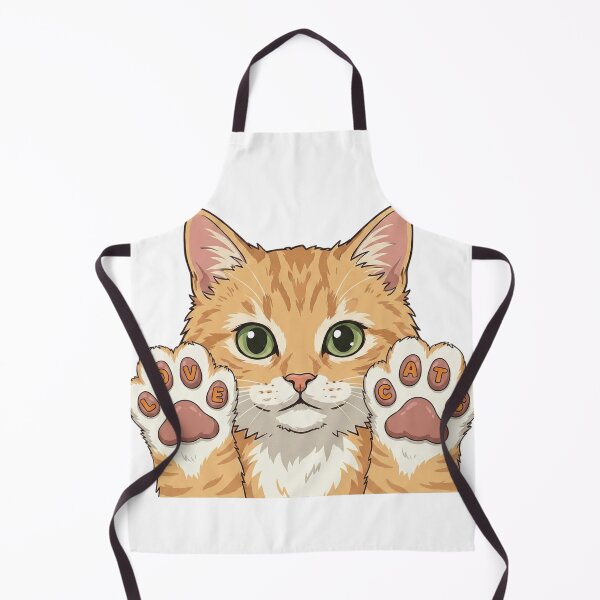 Item preview, Cute Orange Tabby Cat Paws – Love Cats Toe Beans designed and sold by TeezOfMadness.
