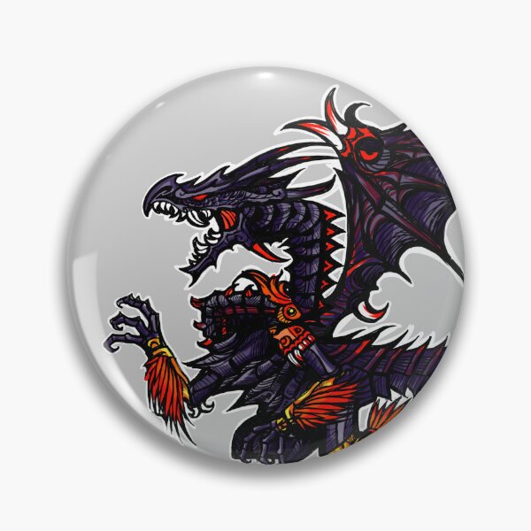 Item preview, red eyes dark dragon prehispanic color designed and sold by UrielCalavera.