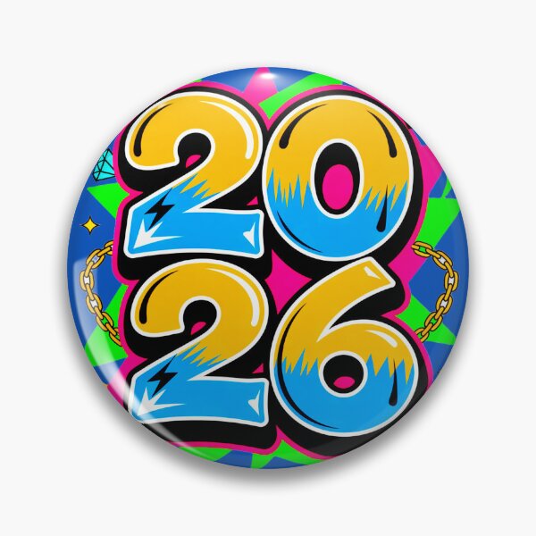 Item preview, Colorful 2026 Graffiti Design designed and sold by SteezeeStore.