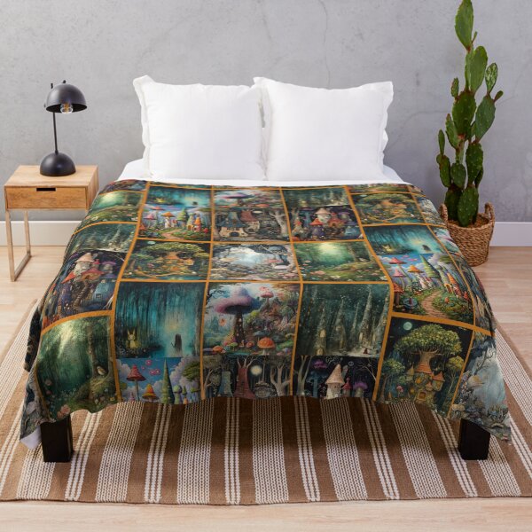 Item preview, A collection of nine fairy-tale forests in natural colors. designed and sold by Szpaku desart .