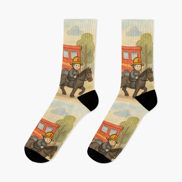 Item preview,  Fire Patrol Horse, Sweet Flame. designed and sold by Zofia Sosnecka.