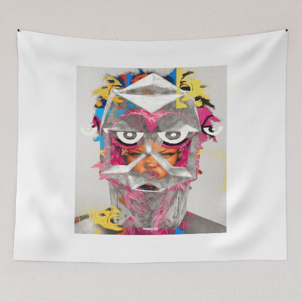 Item preview, MASKED GOD — Armor, Identity & Inner Fire designed and sold by Forrest Jōb Art.