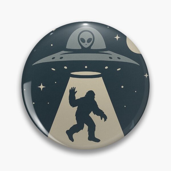 Item preview, UFO Takes Bigfoot designed and sold by CryptidOutfittersCo.