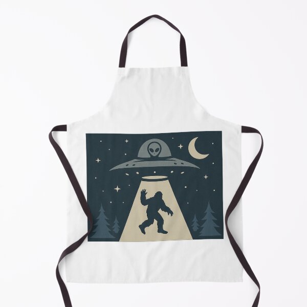 Item preview, UFO Takes Bigfoot designed and sold by CryptidOutfittersCo.