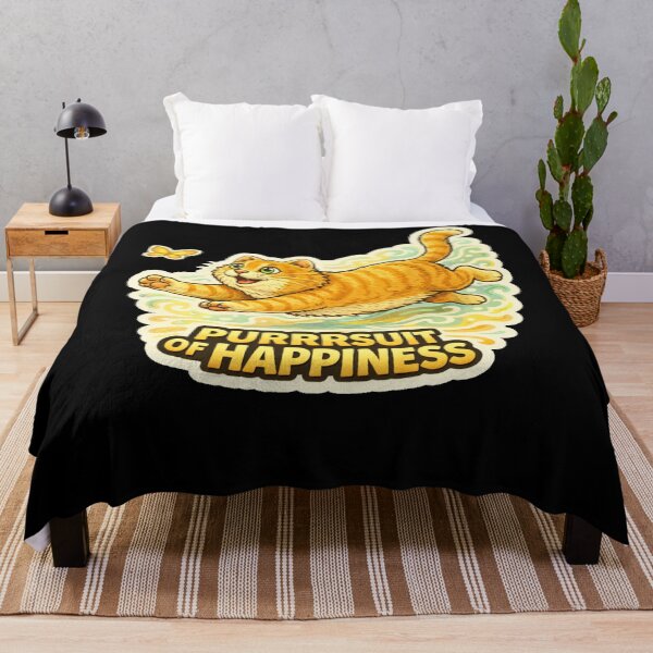 Item preview, Stoner & Psychonaut Cats – Purrrsuit of Happiness – Gift for Cat lovers • Retro Comics • Vintage Halftone designed and sold by JacobKAurumhead.