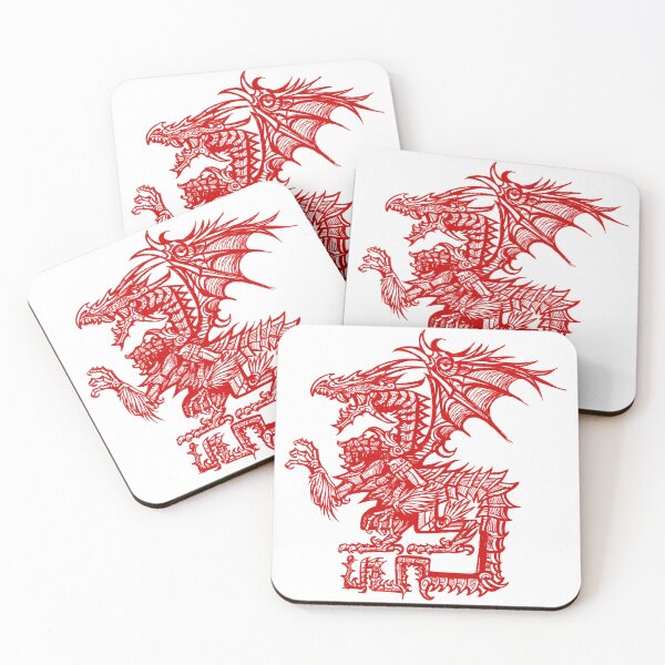 Item preview,  red eyes dark dragon prehispanic red designed and sold by UrielCalavera.