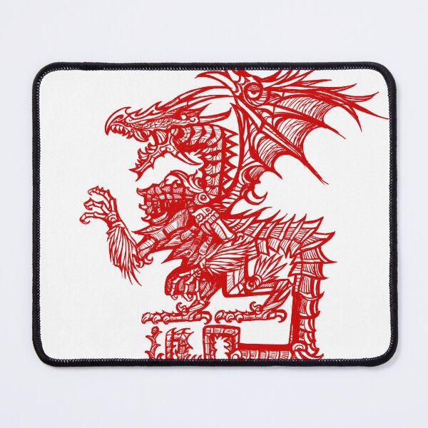 Item preview, red eyes dark dragon prehispanic red designed and sold by UrielCalavera.