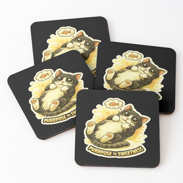Item preview, Stoner & Psychonaut Cats – Purrpose to Sweetness – Gift for Cat Lovers • Retro Comics • Vintage Halftone designed and sold by JacobKAurumhead.