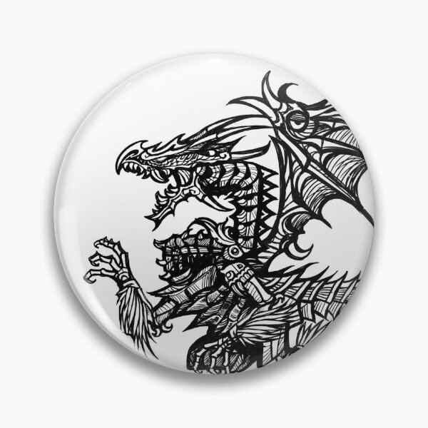 Item preview, ed eyes dark dragon prehispanic  designed and sold by UrielCalavera.