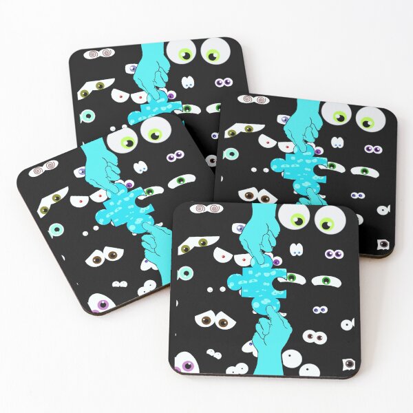 Item preview, Eyes in the Dark: The Blue Piece designed and sold by Sibyl-Arts.