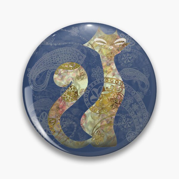 Item preview, The Tattoo Cats -  Ivory and GoldTattoo designed and sold by DreaMground.