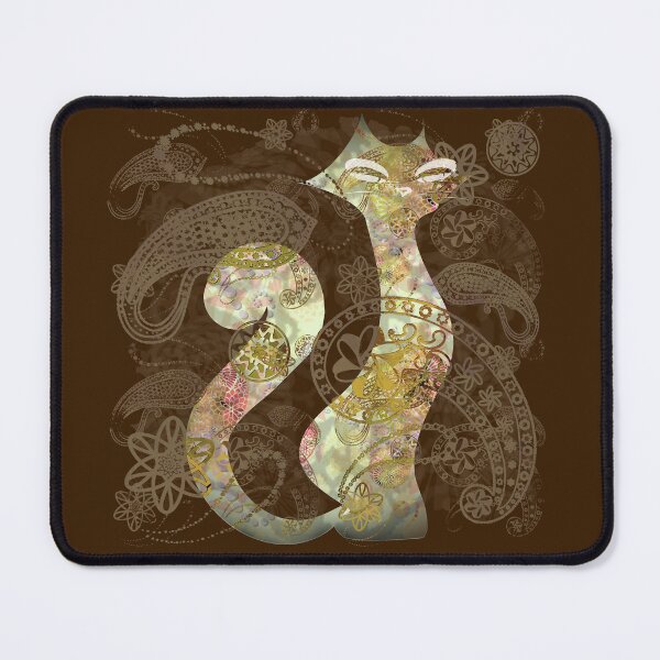 Item preview, The Tattoo Cats -  Ivory and GoldTattoo designed and sold by DreaMground.