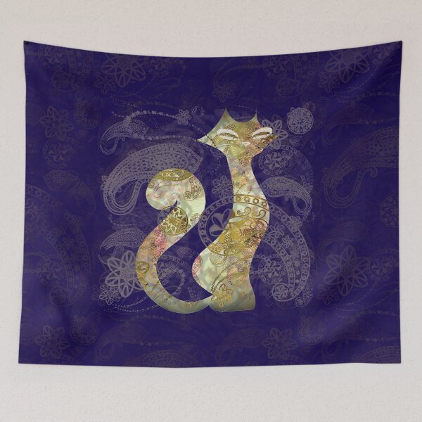 Item preview, The Tattoo Cats -  Ivory and GoldTattoo designed and sold by DreaMground.