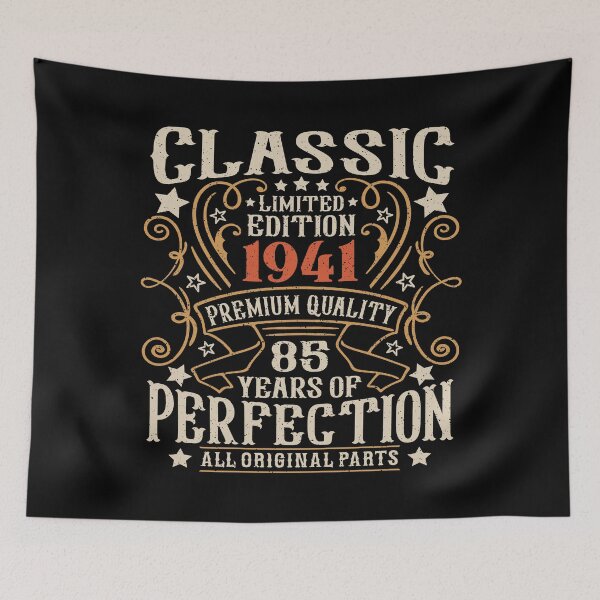 Item preview, 85th Birthday Vintage 1941 Classic 85 Years Old Men designed and sold by eclecTEEq.