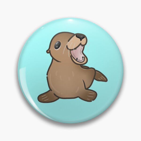 Item preview, Cute Barking Sea Lion designed and sold by Linnsworld.